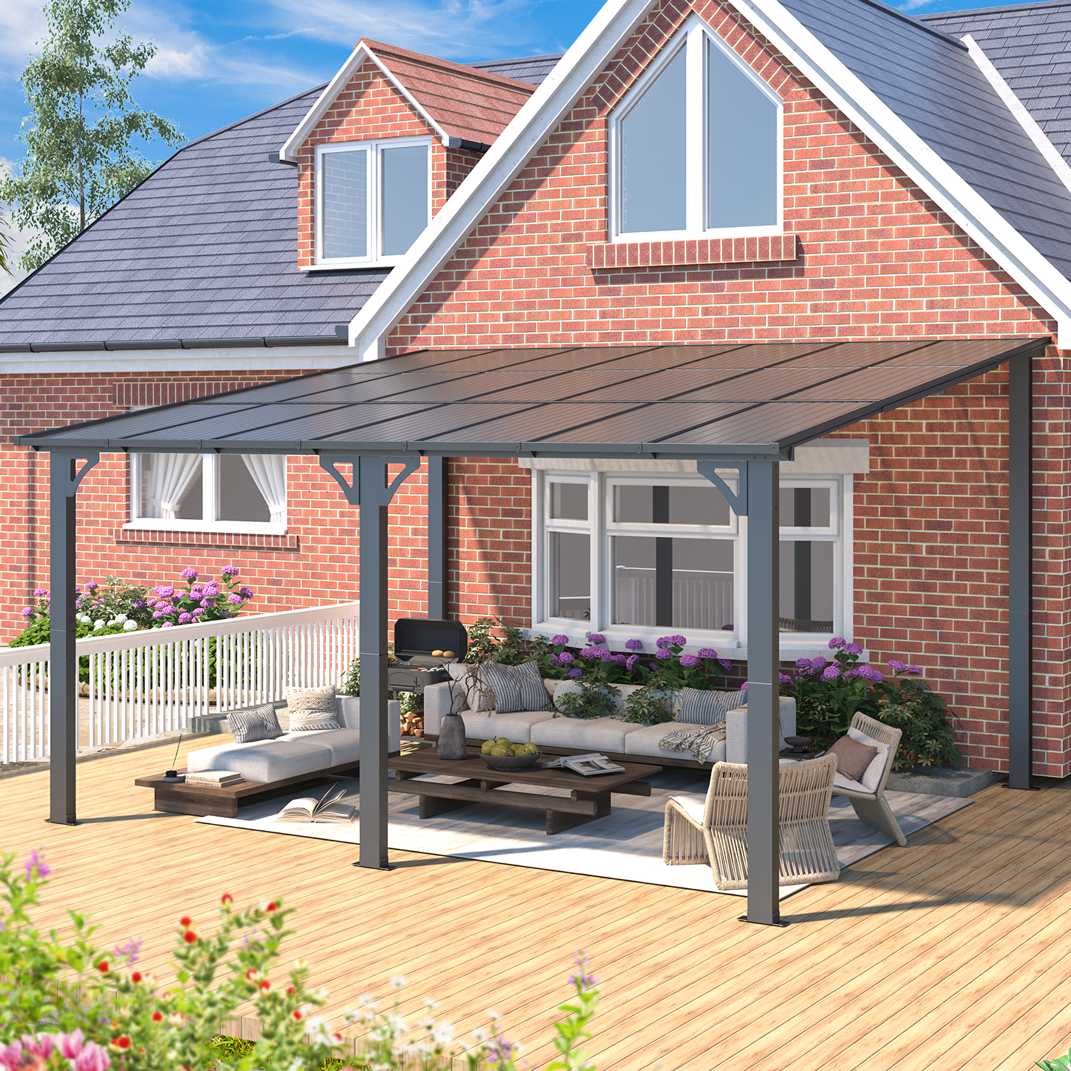 YODOLLA 14x12 Hard Top Gazebo